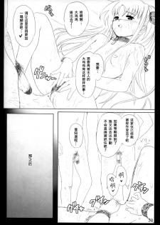 (SC35) [Basutei Shower (Katsurai Yoshiaki)] Jikuu Kanrikyoku Nikudorei-ka Kahitsuban (Mahou Shoujo Lyrical Nanoha) [Chinese] [不咕鸟汉化组] - page 19
