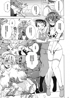 (C97) [Takane no hanazono (Takane)] Mon-han 2 ~ vs Sakunyuu! Minotaur!! ~[Chinese] [紫苑汉化组] - page 17