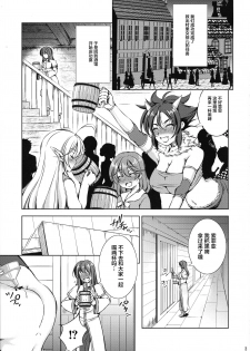 (C97) [Takane no hanazono (Takane)] Mon-han 2 ~ vs Sakunyuu! Minotaur!! ~[Chinese] [紫苑汉化组] - page 3