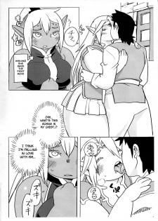 (C91) [UNKNOWN MEAT (Kojima Video)] Niku Elf Shirokuro [English] [BSN] - page 6