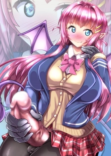[Mebius no Wa (Nyx)] Futanari Kuro Tights no Succubus JK ni Oshiri Horaretai [Chinese] [靴下汉化组] [Digital] - page 28