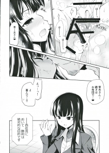 (C97) [Yokoshimaya. (Yokoshima Takemaru)] danna-san ni shika Misenai Hyoujou o Suru Nishizumi-ryuu Iemoto (Girls und Panzer) - page 29