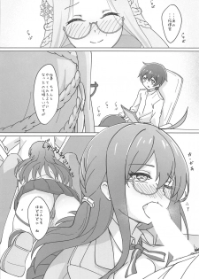 (C97) [Yumeiro Snowgazer (Yukishizuku)] Uchi no Kakka wa ○○ Shinai to Ganbarenai (Azur Lane) - page 26