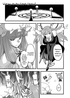 [Avion Village (Johnny)] Daitoshokan ni Youkoso! | Welcome to the Giant Library! (Touhou Project no Hon Soushuuhen) (Touhou Project) [English] [defski] [Digital] - page 1