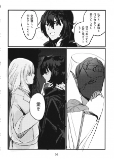 (C95) [GOLEM, Inc. (Ito)] Fuyu no Zankou / 5-nen no Echo (Girls und Panzer) - page 35