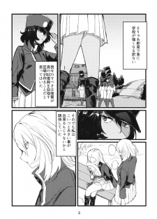 (C95) [GOLEM, Inc. (Ito)] Fuyu no Zankou / 5-nen no Echo (Girls und Panzer) - page 2