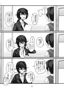 (C95) [GOLEM, Inc. (Ito)] Fuyu no Zankou / 5-nen no Echo (Girls und Panzer) - page 9