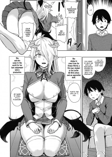 [Misaki (Mikemono Yuu)] Akuma de JK! -Makai Appli de Harem Shiken- [English] [SDTLs] [Digital] - page 3