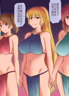 [Kinmekki Damashii (Sendorikun)] Onna Kishi wa Orc ni Ryoujoku Sareru II [Chinese] [胸垫汉化组] - page 14