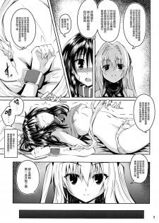 (C97) [Yoru no Benkyoukai (Fumihiro)] Kousoku Sareta Mikan ga Choukyou Game Clear o Ganbaru Hanashi (To LOVE-Ru) [Chinese] [无毒汉化组] - page 9