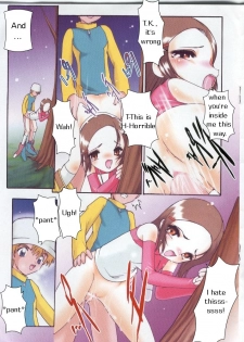 (C59) [Minors Escort (Kazasuzu)] Hikari-chan To Issho | What Kari Did Back Then (Digimon Adventure) [English] - page 8