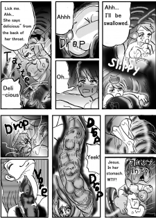 [Mashiba Kenta (Stuka)] The real vore of the gaintess & Man-sucking leech fear - page 4