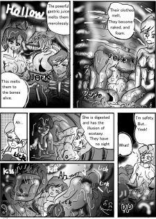 [Mashiba Kenta (Stuka)] The real vore of the gaintess & Man-sucking leech fear - page 5