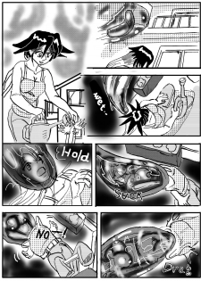 [Mashiba Kenta (Stuka)] The real vore of the gaintess & Man-sucking leech fear - page 23