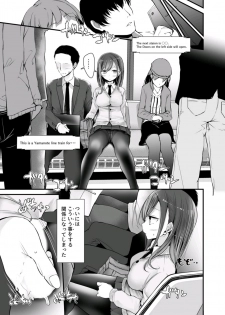 [Oouso] tsukin densha de pantsu o misete kuru JK ga itanode hametemita 1 - page 5