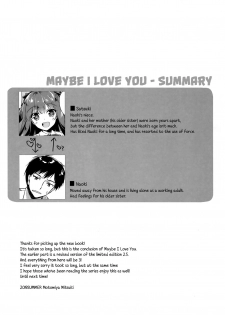 (C96) [FRAC (Motomiya Mitsuki)] Maybe I Love You 3 [English] [Anon] - page 21