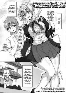 (C87) [INSERT (KEN)] Boku dake no Bakunyuu Ona-maid no Hahaoya [English] [iambobokay] - page 2