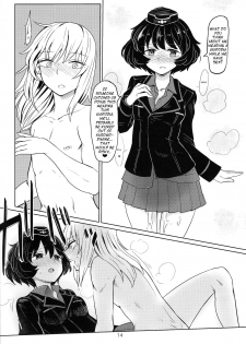 (C90) [Yakitate Jamaica (Aomushi)] Itsumi-kun to Akiyama-san | Itsumi-kun and Akiyama-san (Girls und Panzer) [English] [Futackerman] - page 13