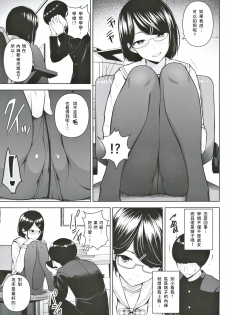 (#Nijisousaku 3) [Circle Eden (Diisuke)] Himitsu no Houkago Satsueikai (Seto Miyako) [Chinese] [彩虹社报] - page 6