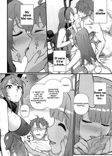 (C97) [Kayoudou (Matsuka)] Lucid Dream (Seishun Buta Yarou wa Bunny Girl Senpai no Yume o Minai) [English] [SDTLs] [Decensored] - page 11