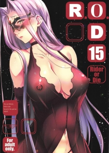 (C97) [Kaiki Nisshoku (Ayano Naoto)] R.O.D 15 -Rider or Die- (Fate/hollow ataraxia) - page 1