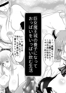 [Moonlight Diner] Kyojo Maou-jou no Youshi ni Natte Oppai o Ippai Nomu Seikatsu - page 1