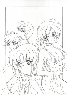 (C57) [Seishun no Nigirikobushi! (Occult)] LESBOS MILLENNIUM (Tenshi ni Narumon!, Bishoujo Senshi Sailor Moon, Neon Genesis Evangelion) - page 3