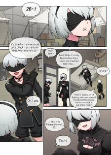 [Mack] Time for maintenance, 2B (NieR: Automata) [English] - page 3