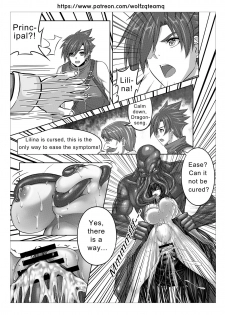 [wolfzqteam] Bad End Of Cursed Armor College Line [English] [Ongoing] - page 9