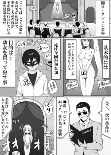 [Straight Lemon Kajuu 100 (Stlemo)] okasu tame ni chiisana shoujo o rakusatsu shite mita - page 2