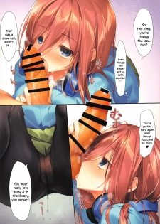 (CT35) [KAROMIX (karory)] Miku ga Kisei Jijitsu o Tsukuru Hon | A Comic in which Miku Makes it Official (Gotoubun no Hanayome) [English] [Zakamutt + Varrel] - page 19