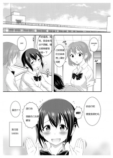 [Soramune (Yuzu Ramune)] Futanari Roshutsu JK desu ga? | What If I'm A Naked Futanari?? [Chinese] [Digital] - page 4