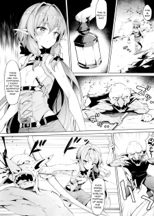 (C95) [Nameless (GuiZhenCao)] Moshi Onna Seirei ga Goblin ni Tsukamattara... (Goblin Slayer) [English] [Doujins.com] - page 2