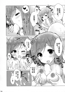 (C97) [Poco Natsu (Amanatsu Aki)] Kimi no Koto ga Suki da yo (THE IDOLM@STER MILLION LIVE!) [Chinese] [乌冬汉化组] - page 10