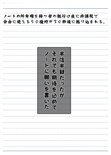 DESIRE NOTE -書いた内容が現実になる悪魔的ノート- - page 30
