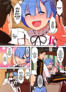 (C95) [MAT (Pararan)] Rem de Atatamarimasu ka? | Shall Rem warm you up? (Re:Zero kara Hajimeru Isekai Seikatsu) [English] [EHCOVE] - page 4