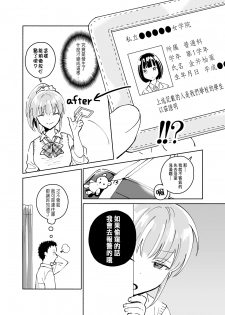 [imanonderu] Dokushin Chuunen Otoko ga Gal ni Hamaru Hanashi [Chinese] [Digital] - page 7