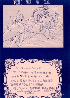 (SCC2) [Shanghai Honey Bee (Masuyama Kei)] Codename wa Sailor XX R (Sailor Moon) - page 22