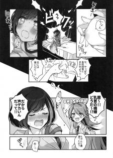 (C97) [Spangle Opera (Mamaloni)] Okusuri Nureta Ne (BanG Dream!) - page 8