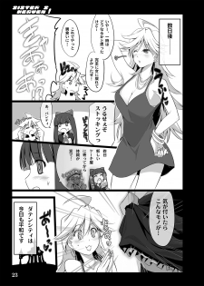 [Shimoyakedou (Ouma Tokiichi)] Sister's Heaven (Panty & Stocking with Garterbelt) [Digital] - page 21