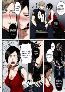 (C96) [Hebitunagary (SGK)] Ada Wong no Irojikake Kanseiban (Resident Evil) [English] [kappasa][Colorized][SPDSD] - page 3