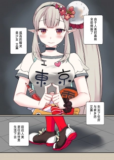 [Nemurineko (Mingu)] Ikiri Elf Elu (Nijisanji) [Chinese] [WTM直接汉化] [Digital] - page 3