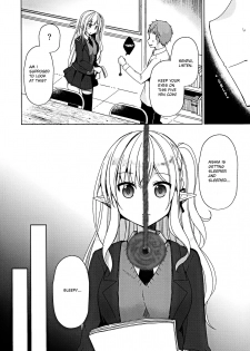 (C97) [moriQ (Mori Airi)] Fujun Ishu Kouyuu Ore to Elf Senpai no Love Love Saimin Seikatsu [English] - page 7