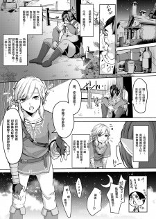 [Shinsei Lolishota (Kuzumochi, kozi)] Mayonaka no Yuusha no Midarana Kenshin [Chinese] [新桥月白日语社] [Digital] - page 3