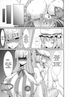 (Reitaisai 16) [Manbun no Ichi (Parmiria)] Patchouli to Remilia no Shokushu Ae | Patchouli and Remilia Served with a Side of Tentacles (Touhou Project) [English] - page 11