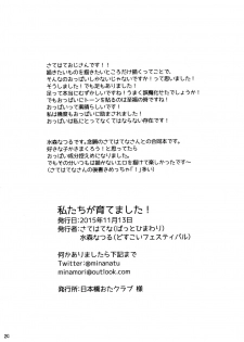 (Junction Box 4) [Bathimawari, Dosukoi Festival (Satehaten, Minamori Natsuru)] Watashi-tachi ga Sodatemashita! (SOUND VOLTEX) - page 20