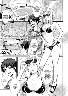 (C97) [Kanpan Koujou (Inui Panko)] POOL SIDE MIRAGE (Fate/Grand Order) [English] [NHNL] - page 2