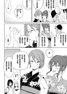 (BanDrea! Star Festival 6) [Tatakai no Kiseki (Senyuu)] Onsen Ryokou (BanG Dream!) [Chinese] [WTM直接汉化] - page 17