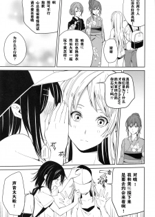 (BanDrea! Star Festival 6) [Tatakai no Kiseki (Senyuu)] Onsen Ryokou (BanG Dream!) [Chinese] [WTM直接汉化] - page 16