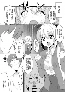 (C97) [casis-kabosu (Aria.)] Onanie Daisuki na Kanojo ni Isshuukan Ecchi Gaman saseta Kekka (Sanoba Witch)[Chinese] [雪光yk个人汉化] - page 6